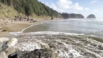 Cannon Beach Sneaker Wave