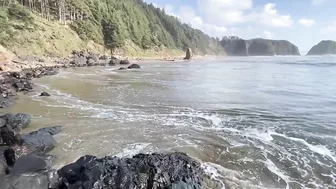 Cannon Beach Sneaker Wave