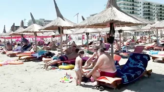 Plaja Rapana Beach 4K video Sun Summer Party Fun Mamaia Beach Bikini Beach.