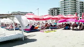 Plaja Rapana Beach 4K video Sun Summer Party Fun Mamaia Beach Bikini Beach.