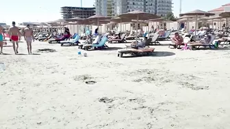 Plaja Rapana Beach 4K video Sun Summer Party Fun Mamaia Beach Bikini Beach.