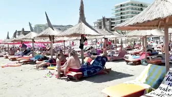 Plaja Rapana Beach 4K video Sun Summer Party Fun Mamaia Beach Bikini Beach.