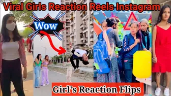 Girl's Reaction Flips ???? | Viral Girls Reaction Reels Instagram 2022 ❤️????❤️