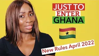 GHANA "NEW" COVID TRAVEL REQUIREMENT 2022 | DO NOT TRAVEL TO GHANA ❌ (until you watch this video)