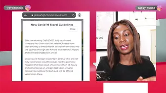 GHANA "NEW" COVID TRAVEL REQUIREMENT 2022 | DO NOT TRAVEL TO GHANA ❌ (until you watch this video)