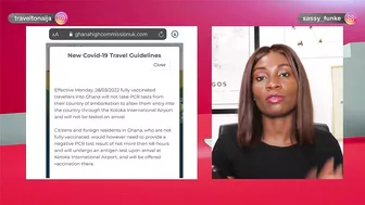 GHANA "NEW" COVID TRAVEL REQUIREMENT 2022 | DO NOT TRAVEL TO GHANA ❌ (until you watch this video)