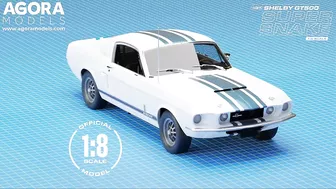 1967 Shelby Mustang 1:8 scale Model Kit