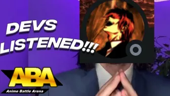 The ABA Devs Listened To My Video??? | Anime Battle Arena