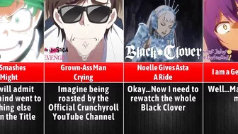 Best & Funniest Crunchyroll Titles in YouTube Videos I Anime Senpai Comparisons