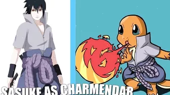 POKEMON CHARACTERS AS OTHER ANIME VERSIONS