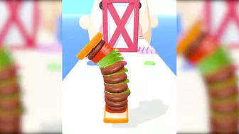 Sandwich Runner Game All Levels Walkthrough Top New Update Mobile Games AWKFPR