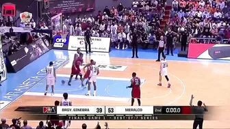 Hindi pa nagsisimula magkakasuntukan na, Ginebra vs Meralco PBA Finals! | Game 1