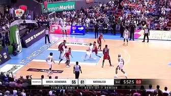 Hindi pa nagsisimula magkakasuntukan na, Ginebra vs Meralco PBA Finals! | Game 1