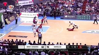 Hindi pa nagsisimula magkakasuntukan na, Ginebra vs Meralco PBA Finals! | Game 1