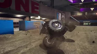 MOHAWK WARRIOR Monster Jam Truck Freestyle in 9 Different Games