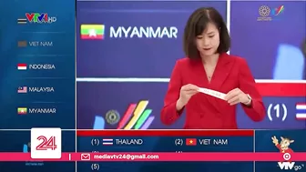 U23 Việt Nam chung bảng với Indonesia tại SEA Games 31 | VTV24