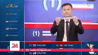 U23 Việt Nam chung bảng với Indonesia tại SEA Games 31 | VTV24