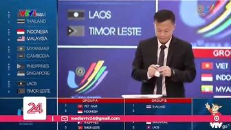 U23 Việt Nam chung bảng với Indonesia tại SEA Games 31 | VTV24