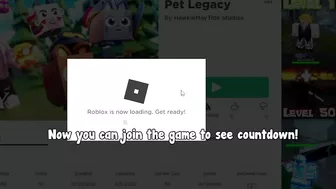 Roblox Pet Legacy Official Teaser! (2022)