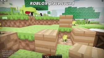 Roblox sounds vs Minecraft sounds