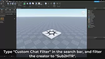 How to Make a CUSTOM CHAT FILTER in ROBLOX!