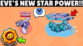 Eve's New Star Power Exploit!! | Brawl Stars Experiments #biodome