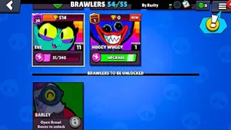 RARE ACCOUNT WITH HUGGY WUGGY IN BRAWL STARS!????????(concept)