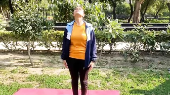 Breathing exercise in Yoga by Sapna Sharma | Yoga pranayama #yoga #exercise #breathingyogavideos