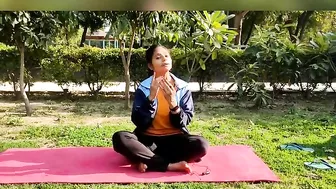 Breathing exercise in Yoga by Sapna Sharma | Yoga pranayama #yoga #exercise #breathingyogavideos