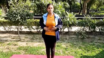 Breathing exercise in Yoga by Sapna Sharma | Yoga pranayama #yoga #exercise #breathingyogavideos