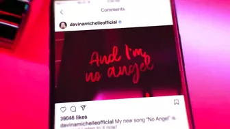 Davina Michelle - No Angel (Official Lyric Video)