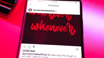 Davina Michelle - No Angel (Official Lyric Video)