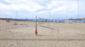 Walking tour playa de las vistas BEACH WALK Tenerife Spain