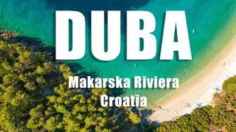 Duba Beach, Makarska Riviera