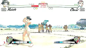 usf4 - slingshot bikini Makoto vs. arrange Chun-Li