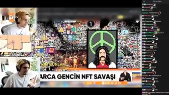 xQc spotted on Turkish TV news after r/place stream