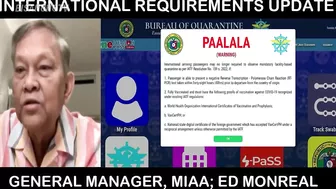 PH NAIA; International Travel Requirement Update | Sa Mga Papasok sa Pinas Dapat Mo Ito Malaman