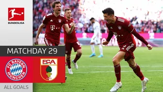 Lewandowski Decides Thrilling Game! | FC Bayern München - FC Augsburg 1-0 | MD 29 – Bundesliga 21/22