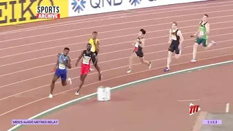 Jereem Richards, Machel Cedenio In Action At USATF Bermuda Games