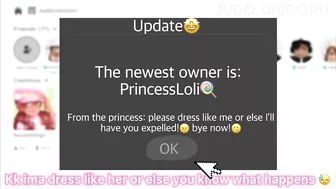 If a PRINCESS owns ROBLOX ????????