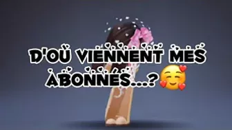 D'où viennent mes abonnés ? ???????????? // VINTAGE ROBLOX