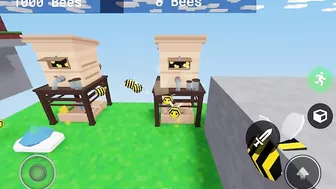 what if you put 1000 bees in a beehive? - roblox bedwars