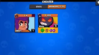 CHEATER ACCOUNT IN BRAWL STARS!????????