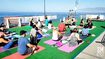 Yoga on the Pier