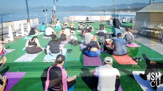 Yoga on the Pier