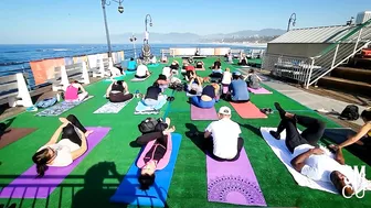 Yoga on the Pier