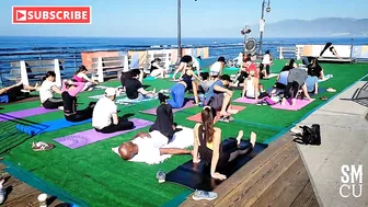 Yoga on the Pier