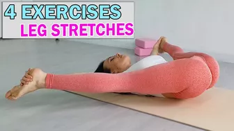 STRETCHING Yoga & Gymnastics - 4 exercises for stretching the legs and ligaments