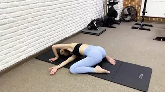 Stretching Contortion and Gymnastics. Full Body Stretch