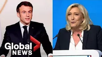 French election: Macron facing stiff challenge from far-right Le Pen